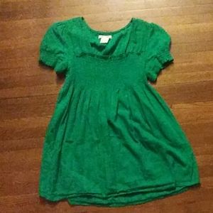 Spring Green Casual Top